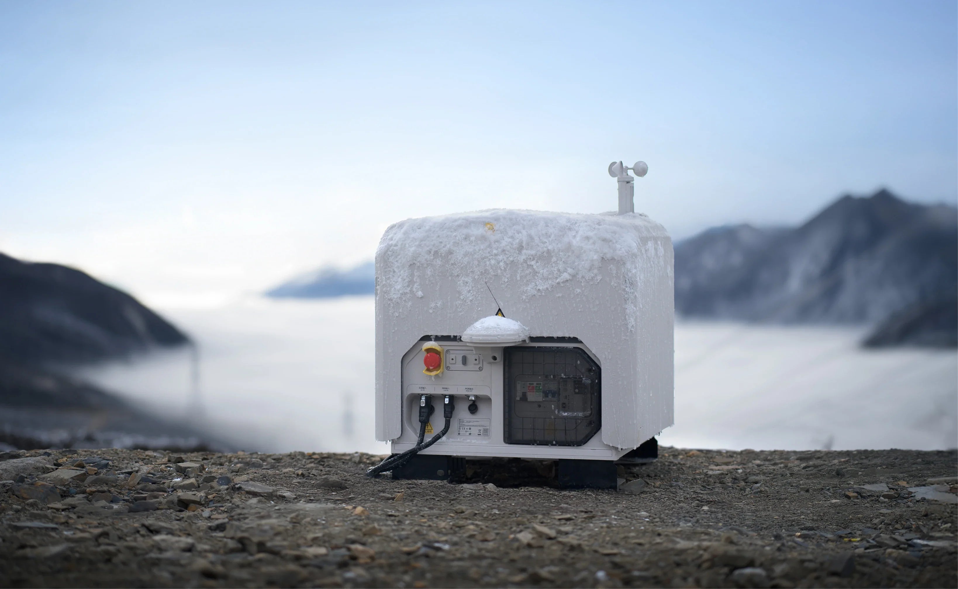 DJI Dock (application) in winter sports