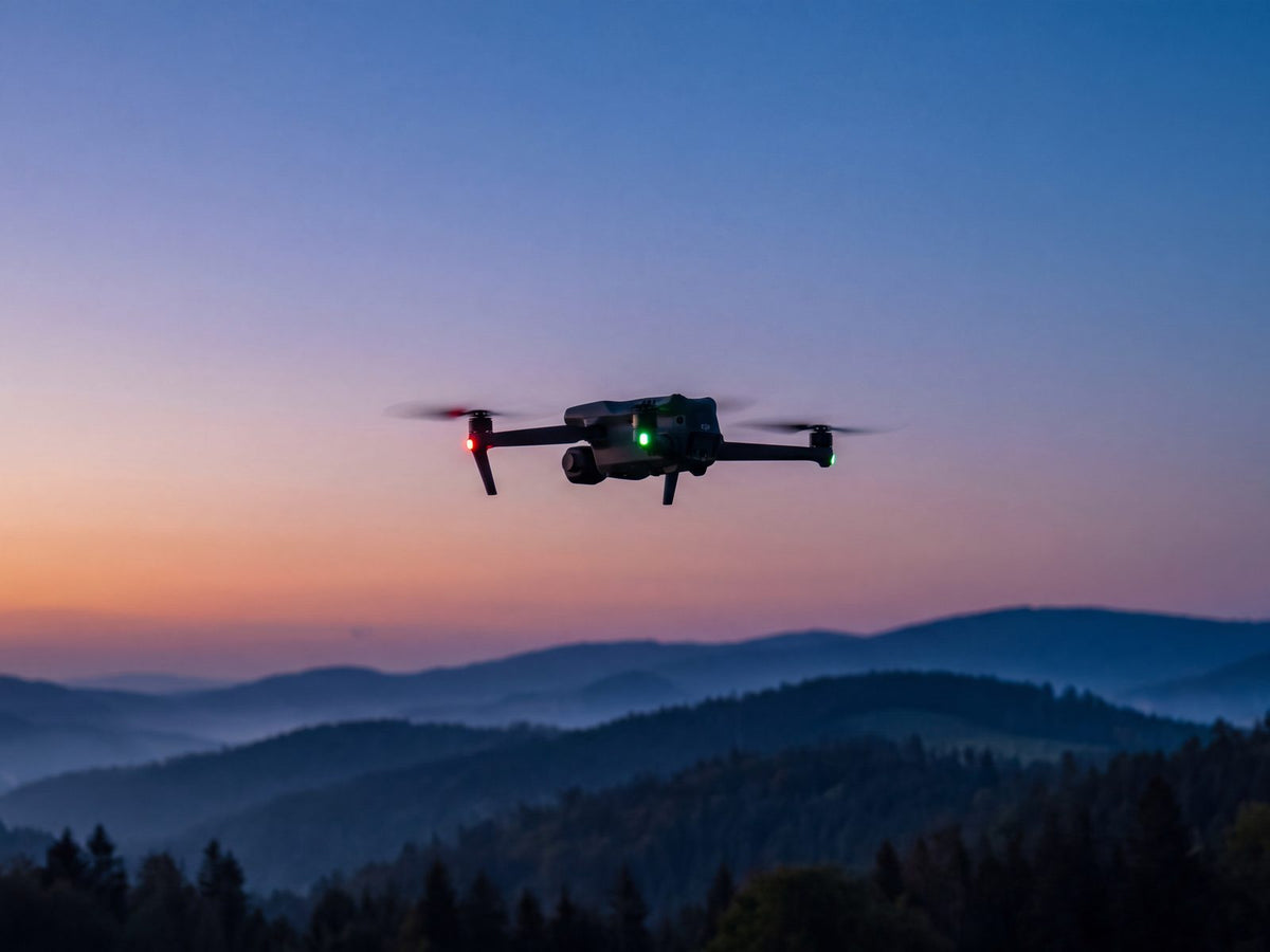 Can you fly a drone at night?