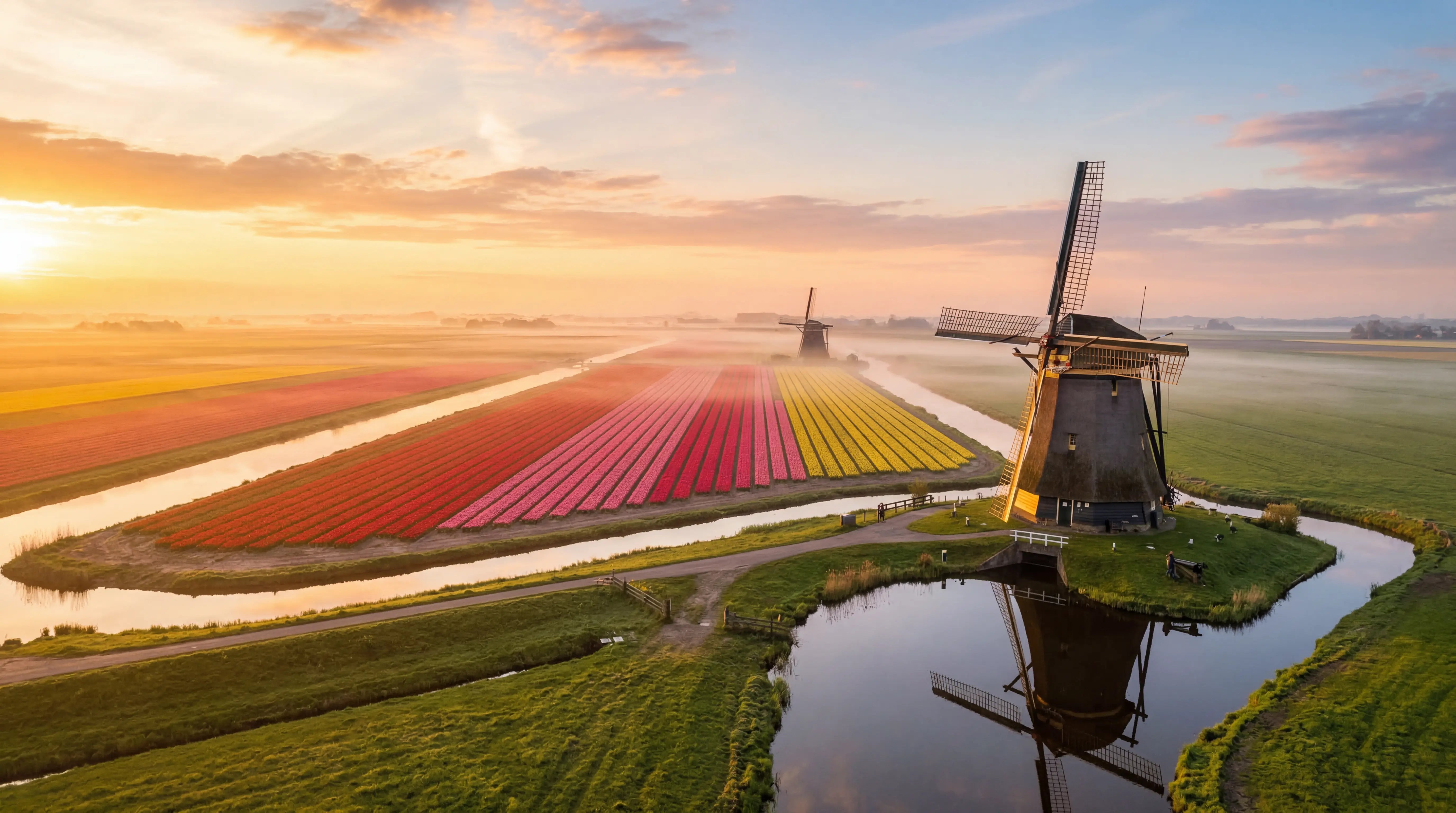 Golden hour & blue hour