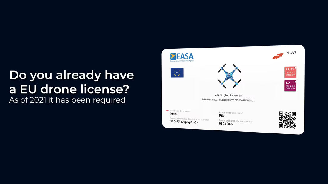 Drone License (A1A3, A2 and STS) • Drone Class