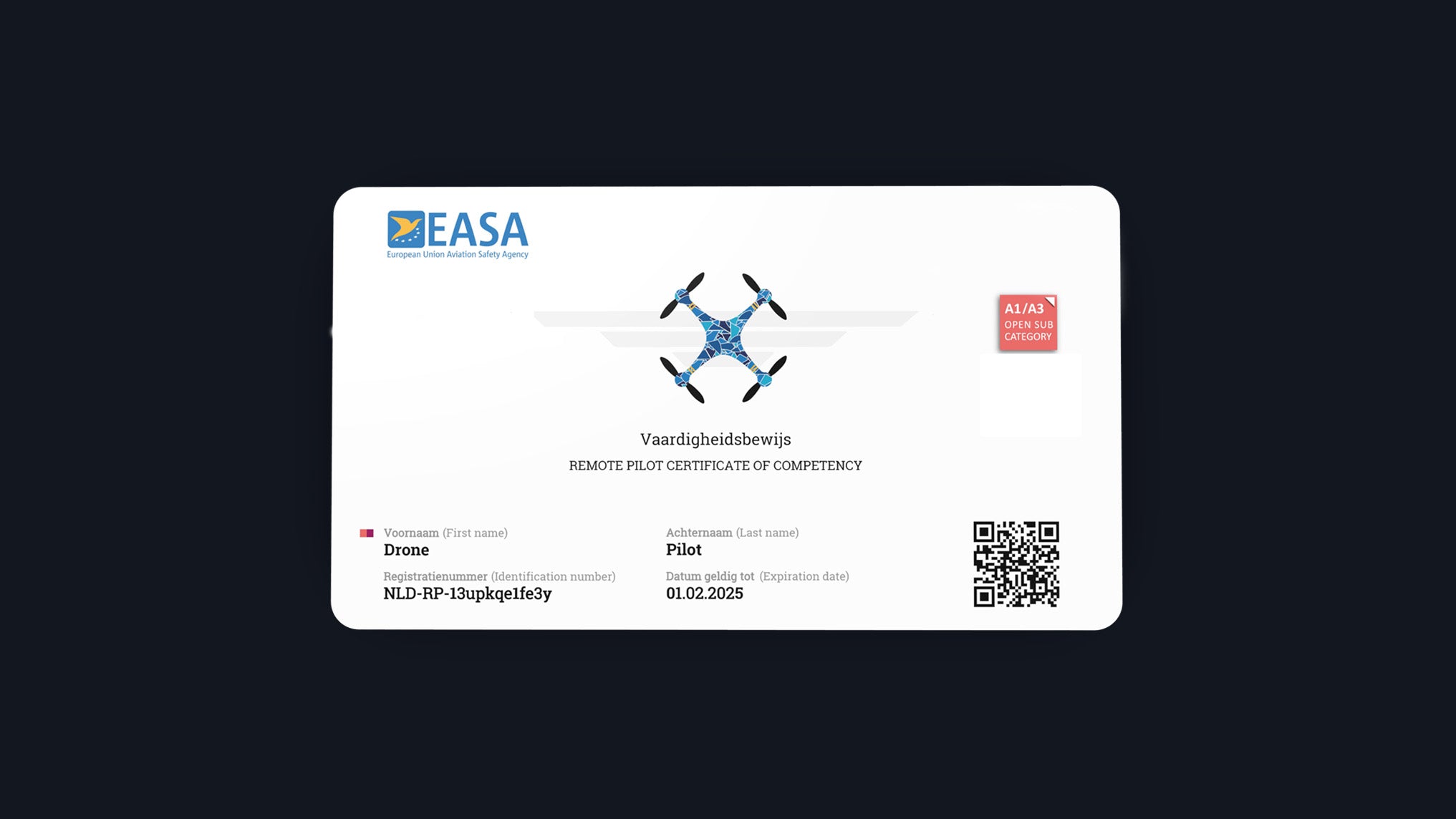 Drone License (start)